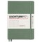 Leuchtturm1917 Dotted Hardbound Notebook - Olive, 5-3/4" x 8-1/4"